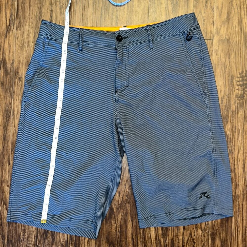 Rusty Surfboards Skate Land And Water Board Shorts Size 32 Blue Gray